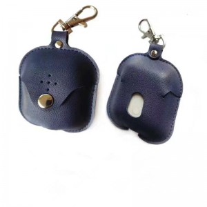 Soveltuu Apple Airpods Pro 3 -suojakoteloon, Bluetooth -langattoman kuulokemikkeen laatikkoon, säilytyslaatikon suojakoteloon, täysin peitetty janaarmukestävä, italialainennahka ruskea