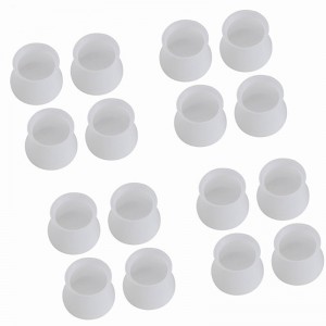 Elastinen silikonituoli jalan kansi