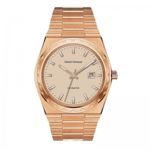 Katso miesten rannea ruostumattomasta teräksestä valmistettu monitoiminen kvartsikello DG9001