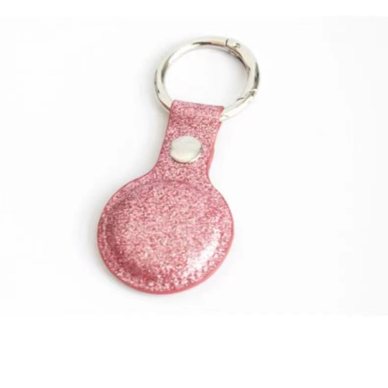 Airtag-suojakotelo Apple Airtags Anti-Loss Protector -kotelo, yksityinen räätälöity DIY-riipus PET-avaimenperä All-Inclusive Children \\ -nahkapaikan paikannusseuranta