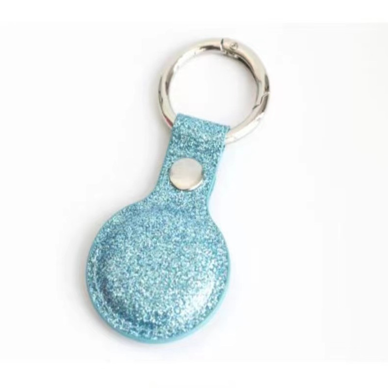 Airtag-suojakotelo Apple Airtags Anti-Loss Protector -kotelo, yksityinen räätälöity DIY-riipus PET-avaimenperä All-Inclusive Children \\ -nahkapaikan paikannusseuranta