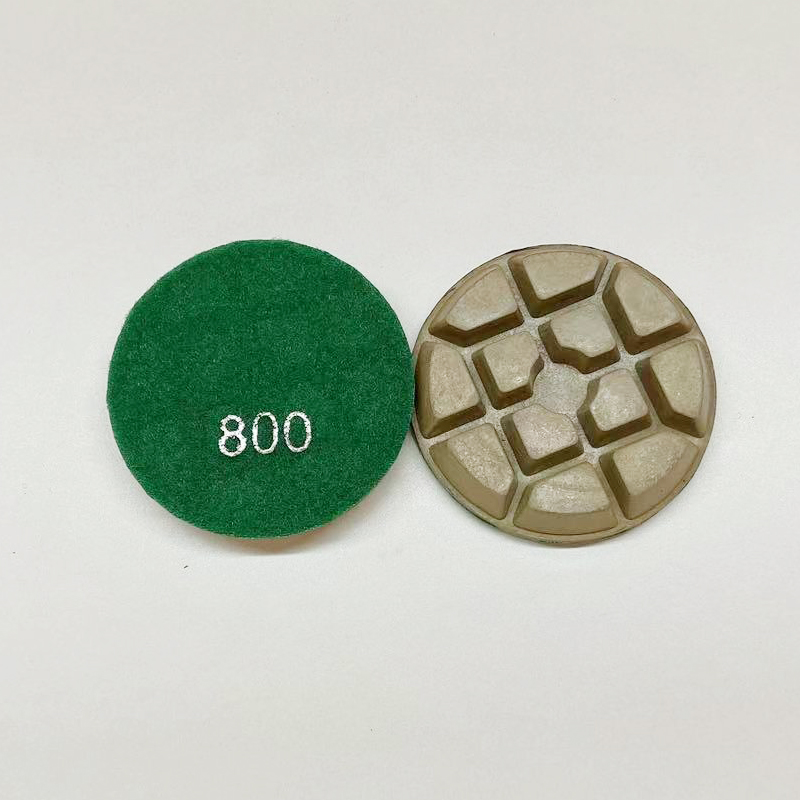 Betonihartsin hioma disc800#/concrete hartsi -oolishing pad#/diamond hartsihioma levy