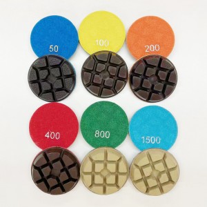 Betonihartsin hiontalevy 1500#/concrete -hartsin piikkityyny#/diamond hartsihioma levy