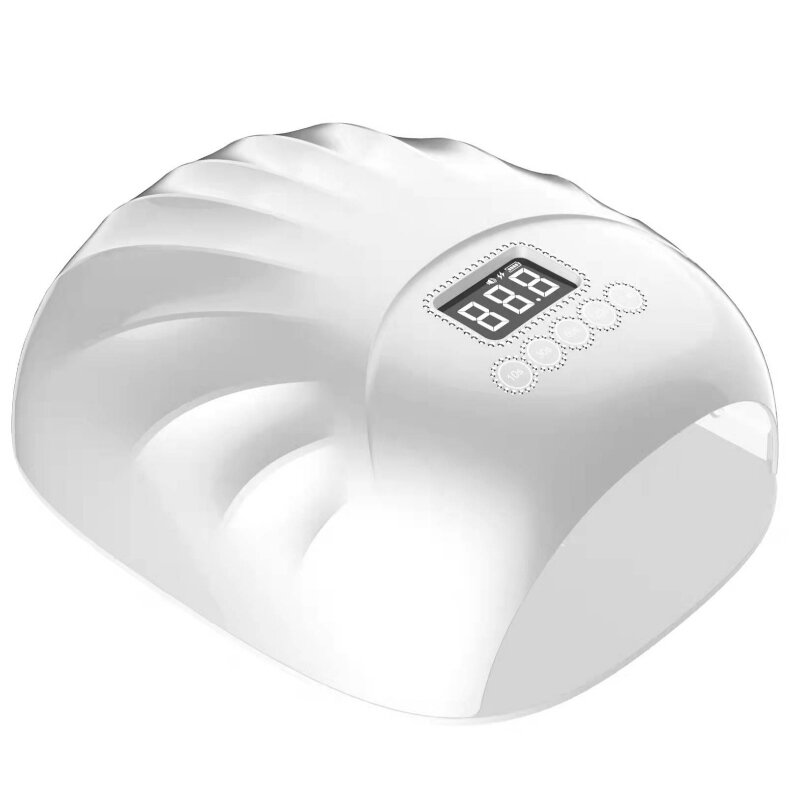 M&r 802Pro Cadin LED -kynsilamppu, langaton kynsien kuivausrumpu, 72W ladattava LED -kynsivalo, kannettava geeli UV -LED -kynsilamppu 4 ajastimen asetusanturilla janestekidenäytöllä Vihreä