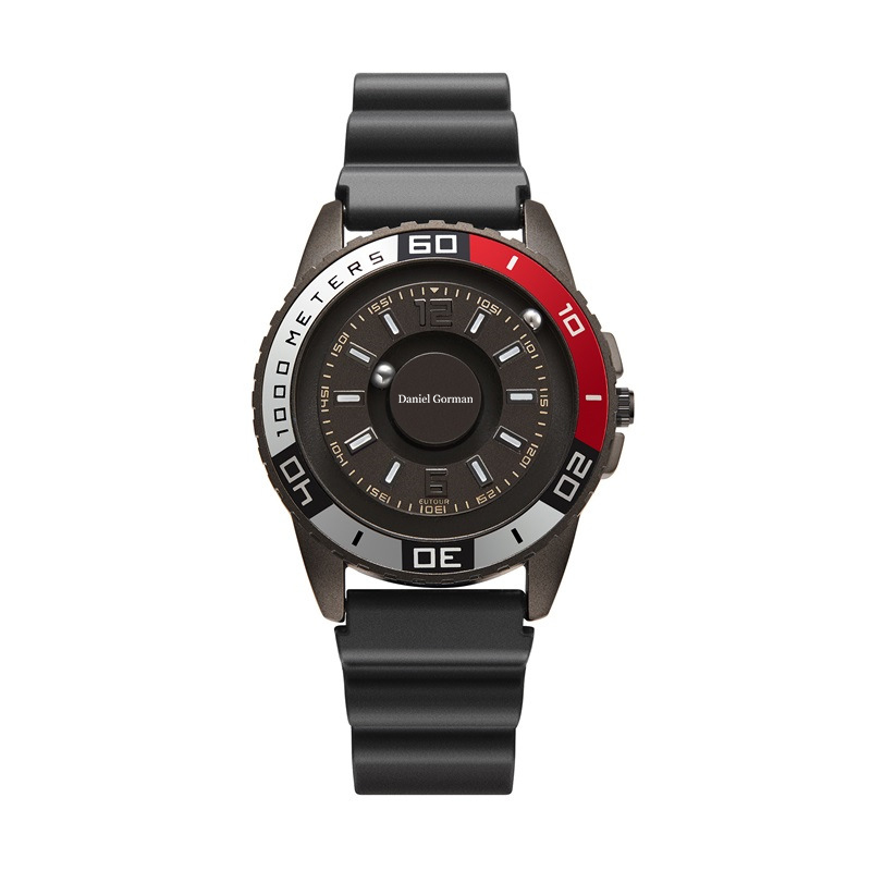 Daniel Gorman Go15 Magneettiset helmi miesten katsella henkilökohtainen luova urheilukello Cool Borderless Fashion Design Ruostumattomasta teräksestä valmistettu hihnan vedenpitävä kello