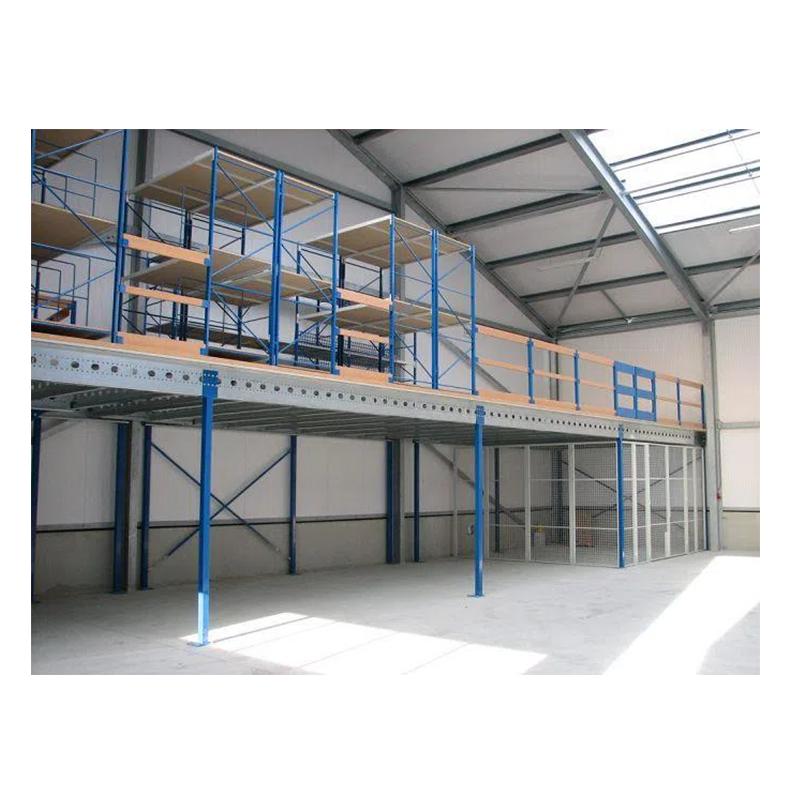 Teräsrakenne mezzanine -teline
