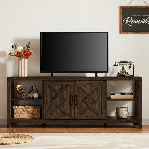 Retro -tyylinen TV -kaappi, maalaistalon kaappi, monitoimikonsoli