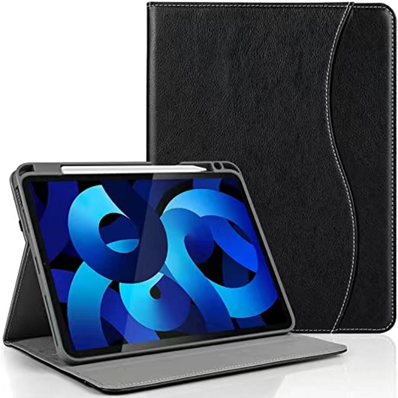 Uusi iPadcase All Inclusive Protective Collet Monikulmanäyttö Funktionaalinennahkakotelo