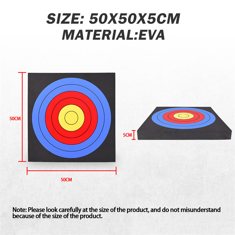 ELONGARROW 50*50*5cm EVA -kohde jousiammunta Bow Archersille