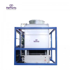 helposti ylläpidettävä innovatiivinen ratkaisu suuri lohkojääkone