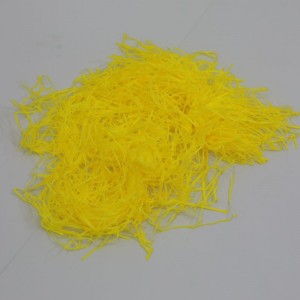 Keltainen täyttö rypistysyttelijä paperi