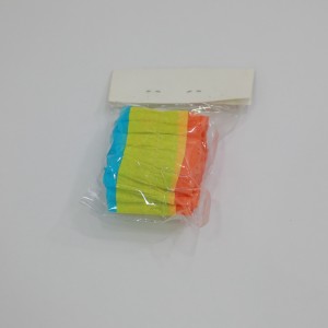 Kuuma myynti Macaron Color Crepe Paper Tassels Garland Roll Garland Christmas Wedding Party Sisustus