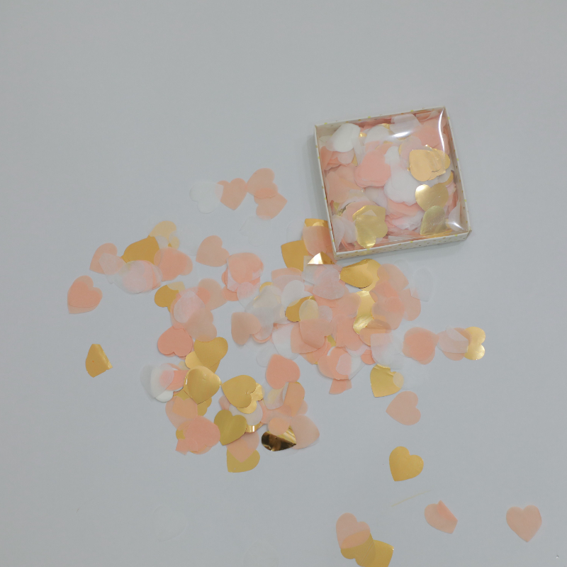 Värikäs kudospaperi Confetti