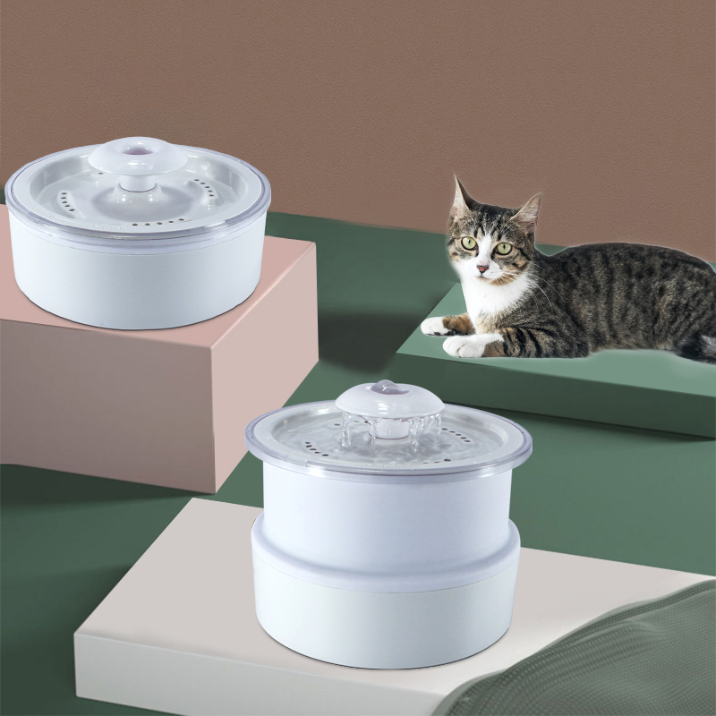 Elintarvikelaatuinen materiaali BPA ilmainen kissan suihkulähde lemmikki kokoontaitettava suihkulähde