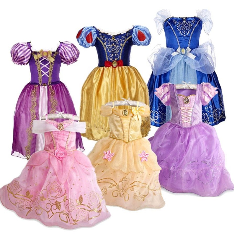 Carnival Encanto Isabella TV -elokuva Cosplay Girls Lyhythiha kukka Ruffles Princess Party vaatteiden pukupukut