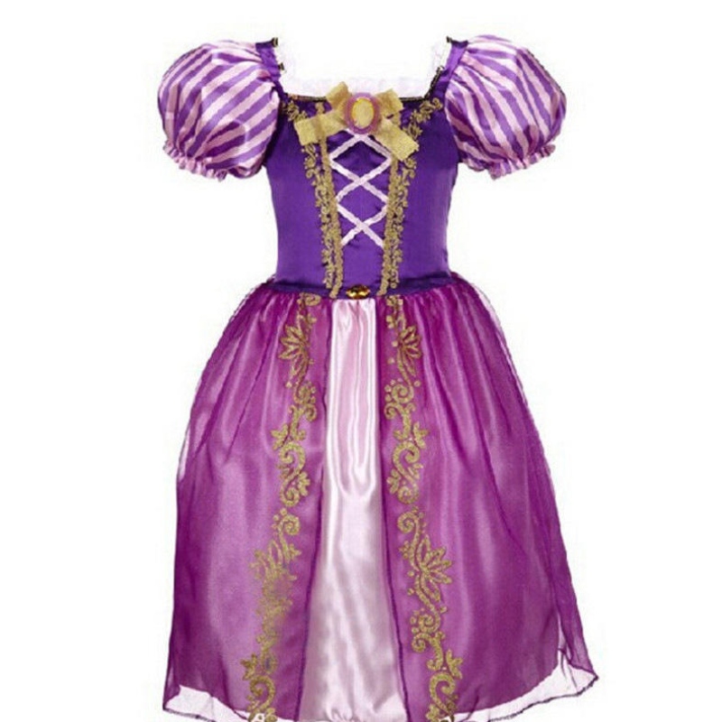 Lapset Lumikki mekko Belle Sofia Summer Fancy Princess Puku Lasten Halloween Syntymäpäiväjuhlat mekot
