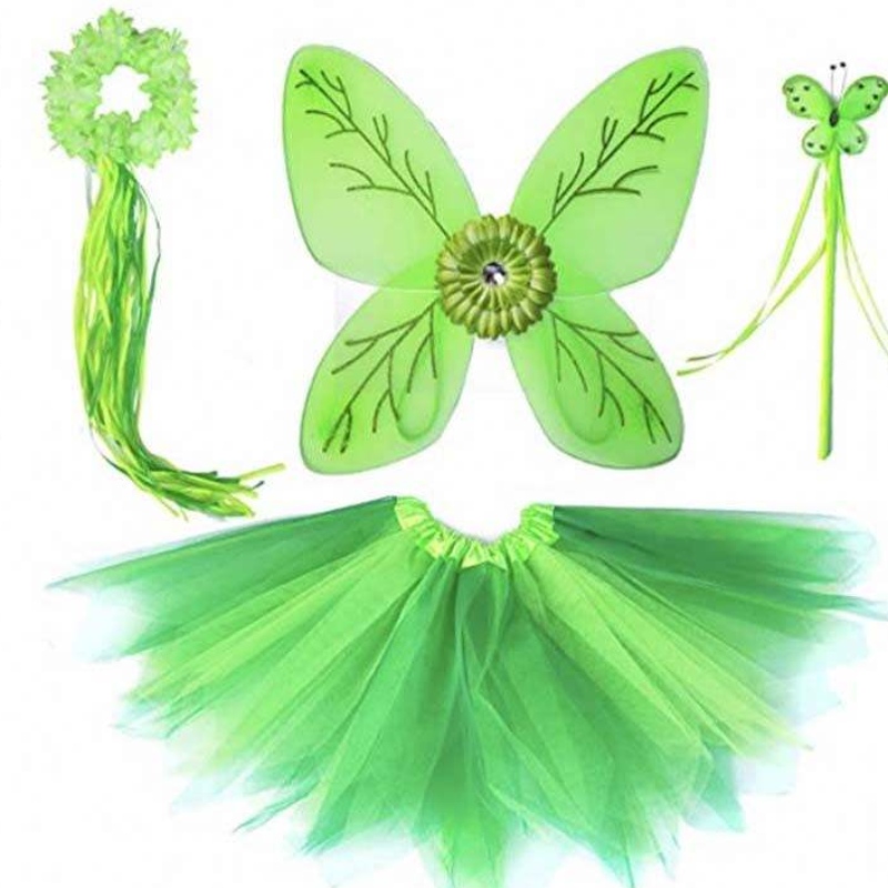 Fancy Halloweenin joulujuhlat pukeutuvat 2-11y pikkutyttöprinsessa Tinker Bell -puku HCTB-002