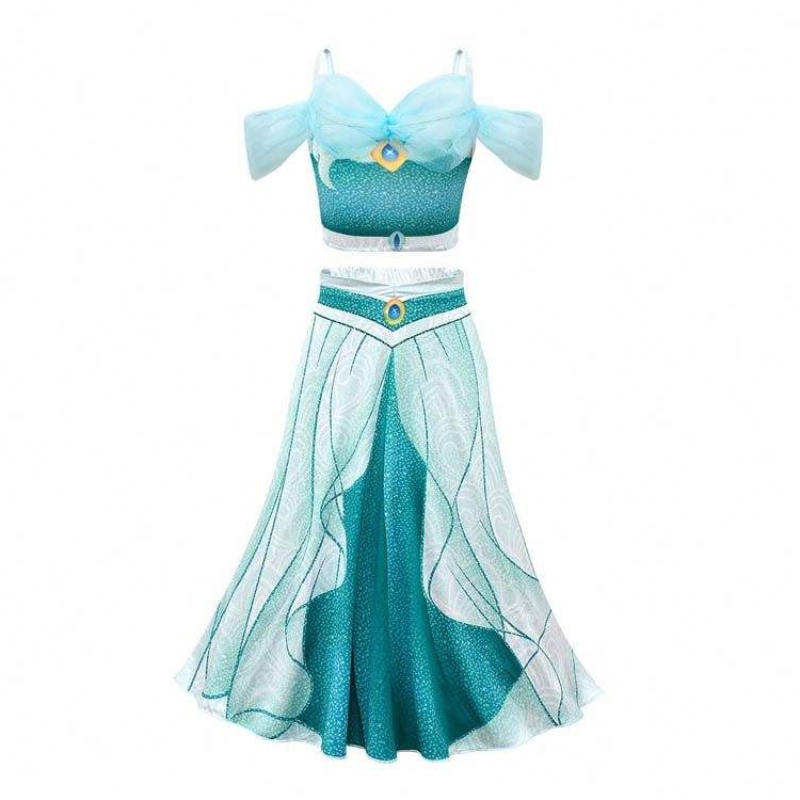 NoveDadess 2022 Halloween Cosplay Arabian prinsessa Aladdin ja Jasmine-puku pääpankkien kanssa HCAL-005