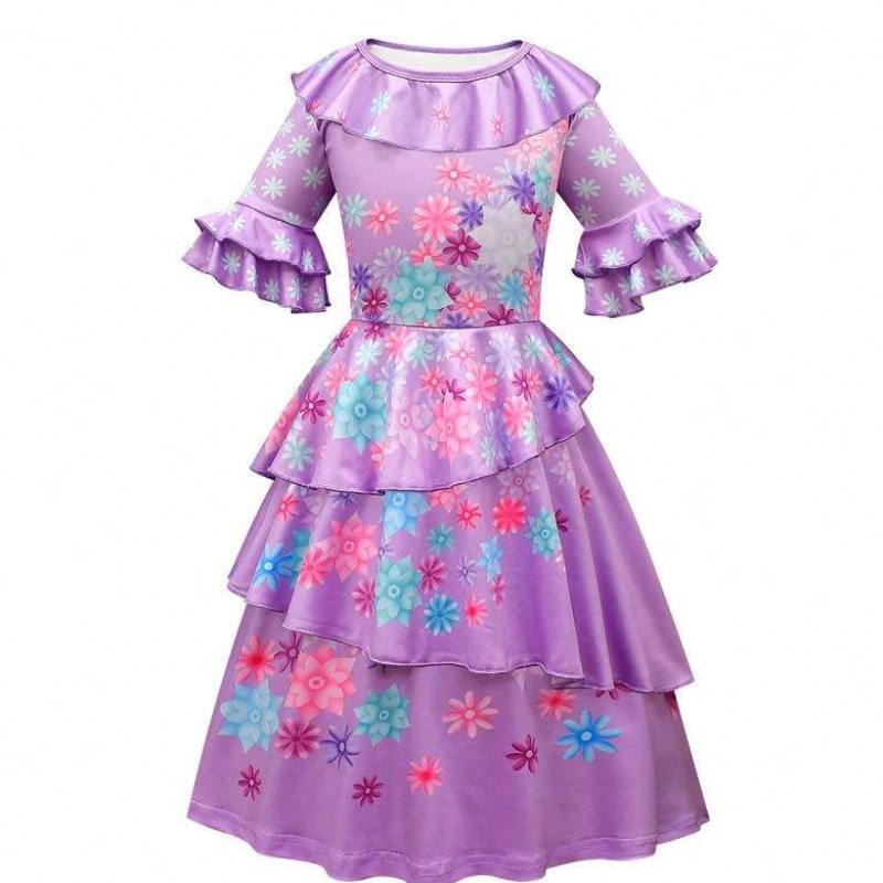 Halloween cosplay -asut Naiset aikuiset prinsessamekot Mirabel Isabella Encanto Aikuisten puku HCIS-017