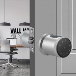 3005 Turvallisuus Smart Door Lock, Sormenjälki Oven lukko avaimeton, sisäänkäynnin oven lukkonäppäimistöllä älykäs ovenuppi