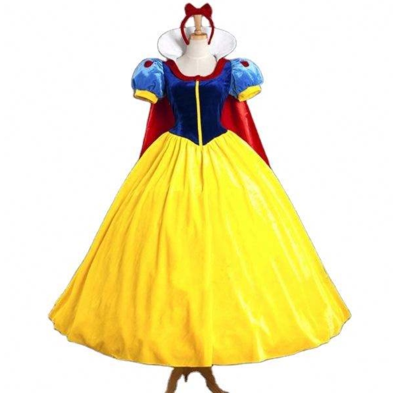 Tukkumyynti Naiset aikuinen Halloween sarjakuvaprinsessa Lumikki puku myytävänä Valkoinen lumiprinsessa vilskeellä