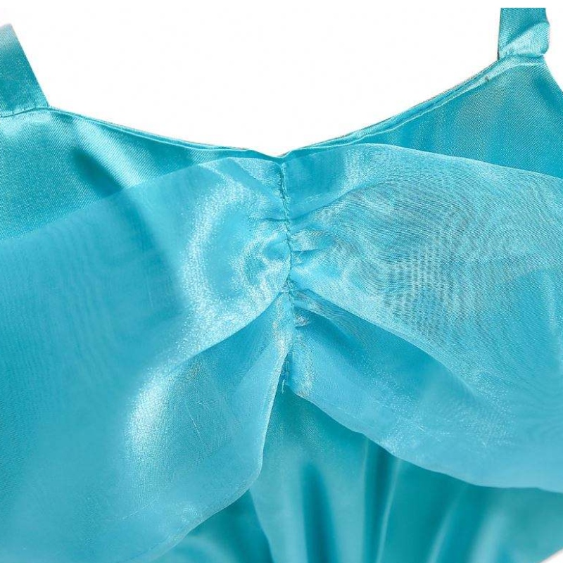 Aladdin Jasmine -puku Kids Lapset Girls Jasmine Princess -pukut Halloween -juhlavatsan tanssi lapsille tytöt cosplay