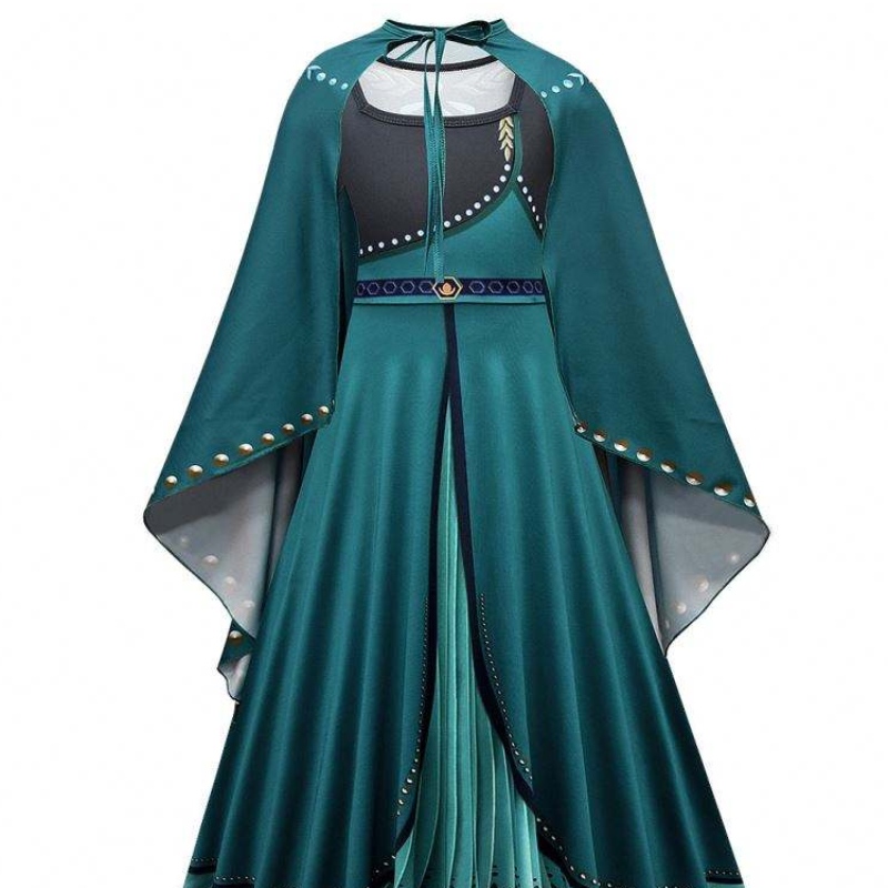 Anna Elsa Princess -mekko tytön syntymäpäiväjuhlat Tylli Prom -puku Kids Helloween/christmas cosplay Snow Queen Coronation -puku