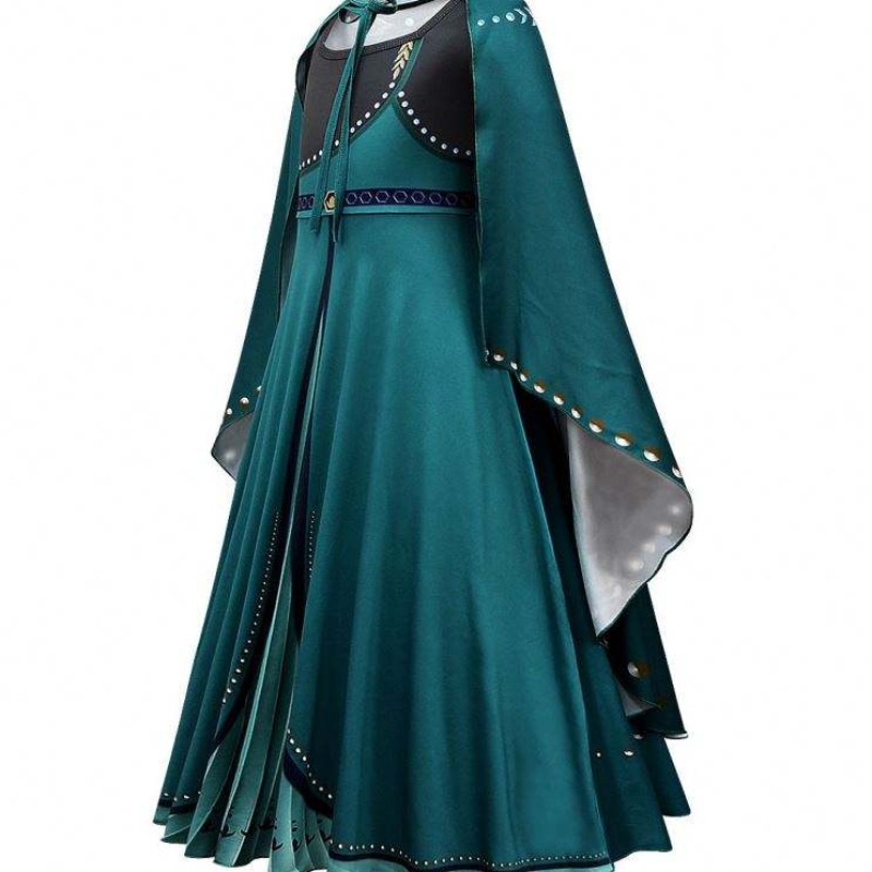 Anna Elsa Princess -mekko tytön syntymäpäiväjuhlat Tylli Prom -puku Kids Helloween/christmas cosplay Snow Queen Coronation -puku