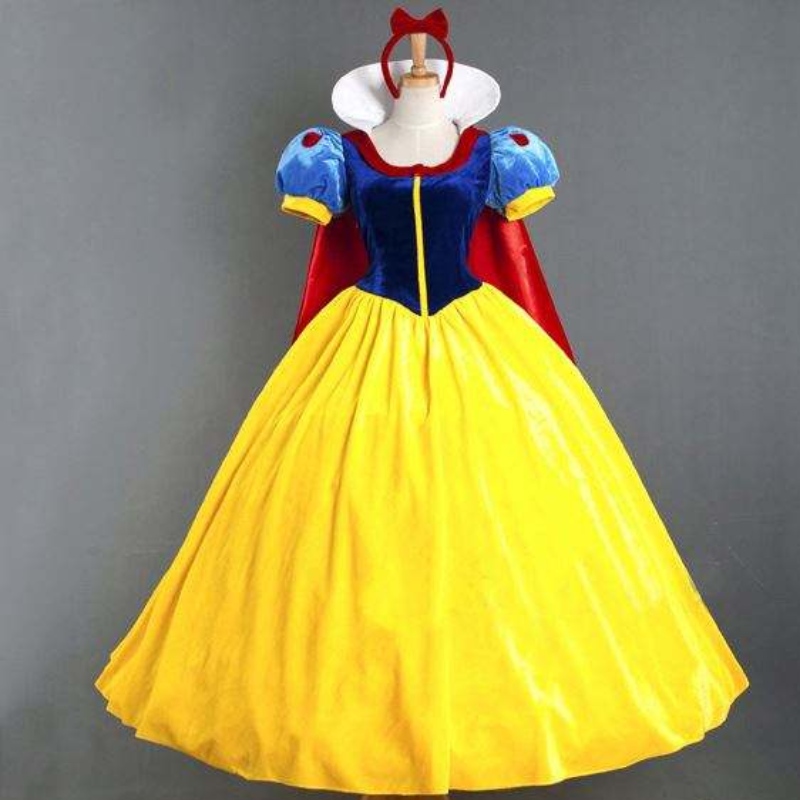 Aikuisten cosplay -mekko Lumikki tyttö prinsessa pukeutumisnaiset aikuiset/children Prinsessa Lumikki Halloween Party Puku
