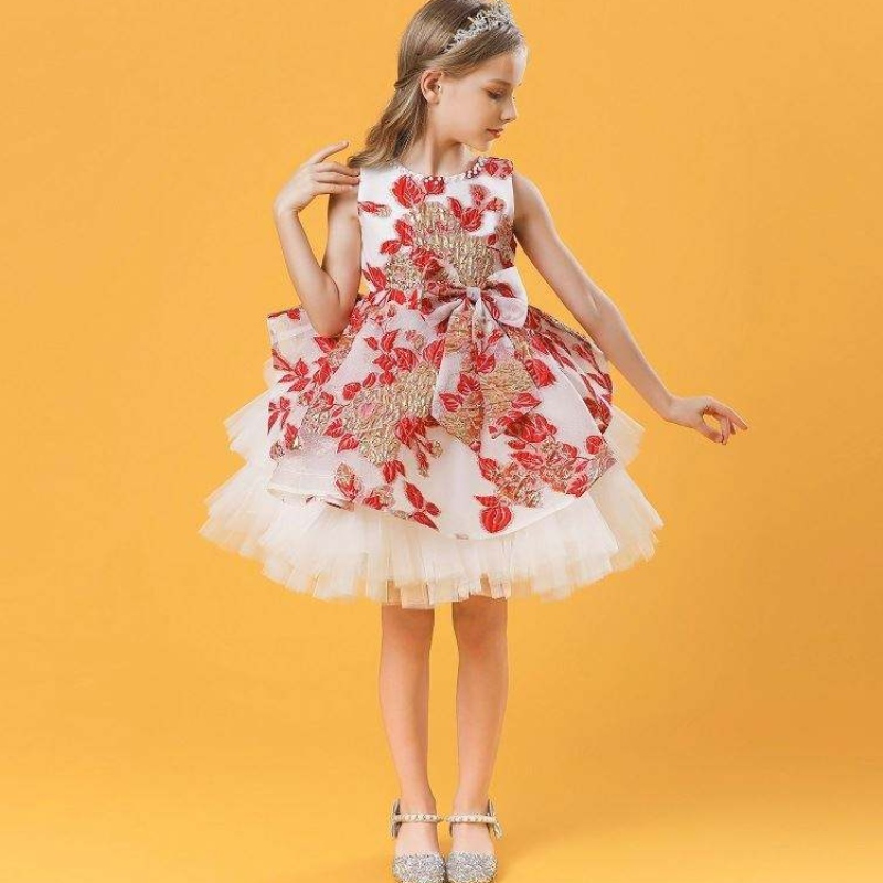 Baige Baby Girls Party Wedding Dresses Kids Princess -mekko Kaunis pallopuku tytölle