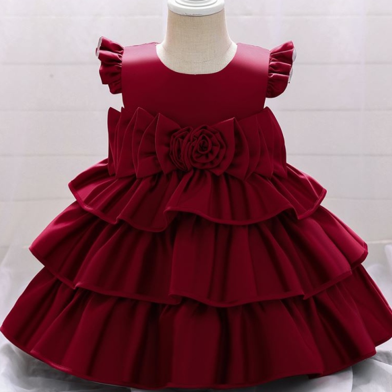 Baige Girls Party Dresses Espanjan tyylinen tyttömekko kesämekko tyttöjen lapsille