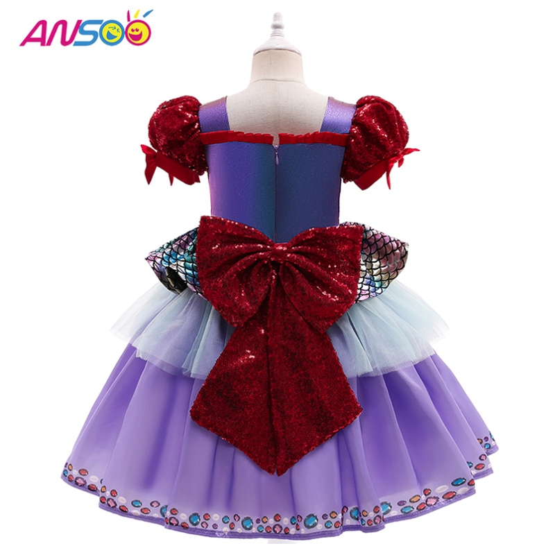 Ansoo suositut uudet Halloween -lasten puku Mermaid