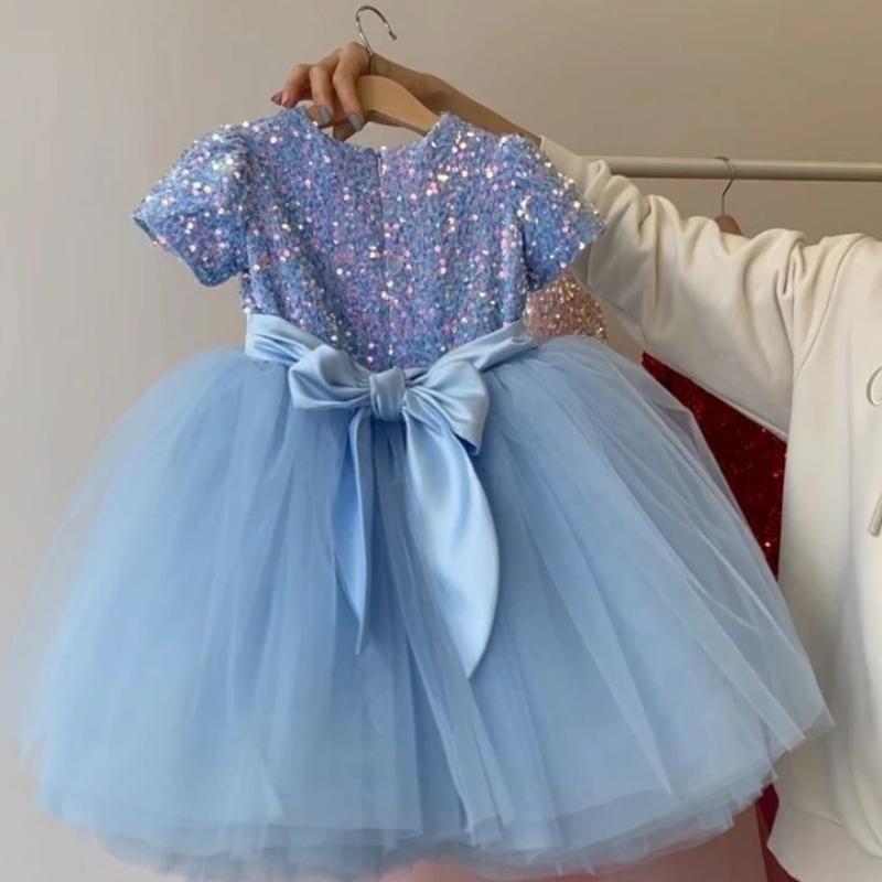 Tyttöjen prinsessajuhlimekot lapsille tyylikäs morsiusneiton prom -puku lapset 4 5 6 7 8 9 10 vuotta ilta tutu karnevaalipuku
