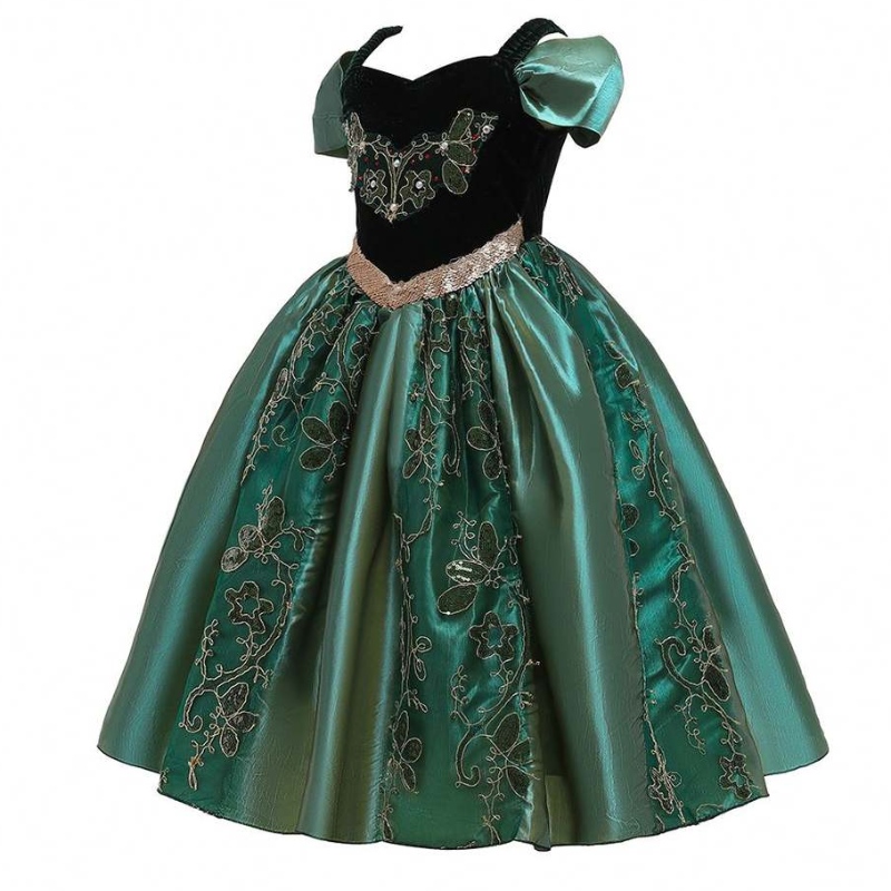 Baige 3-8 vuotta vanha tyttövauva kukkapuku Kids Fancy vaatteet lapset juhlivat frock