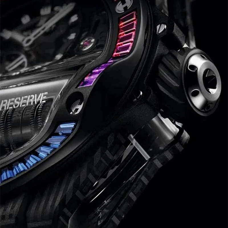 Katso sateenkaari sateen jälkeen ja kirjoita loistava uusi luku-Big Bang MP-11 Super Pitkän kineettinen energiahiilikuitu Rainbow Ring Watch