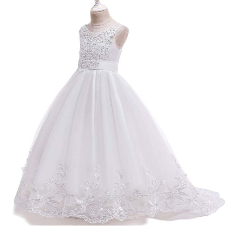 Baigenew Design Premium Flower Girl -mekot Kuviot vauva tyttöjen hääjuhlat lapsille