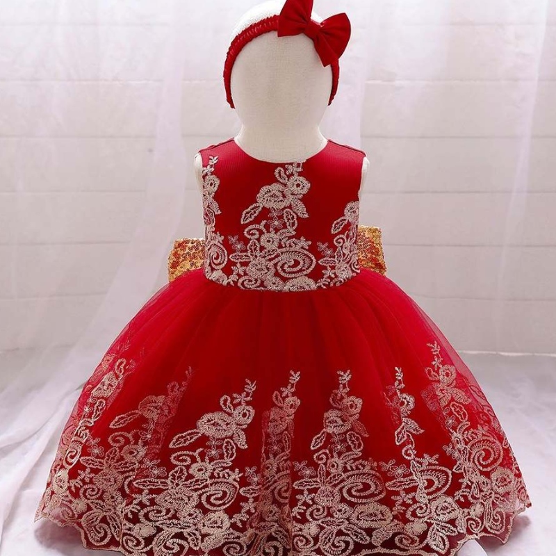 Baige Girls Party Dress räätälöity kuninkaallinen tyne -satiini -tytöt Syntymäpäiväjuhlat Vältä vaaleanpunainen mekko pallo puku lapsille