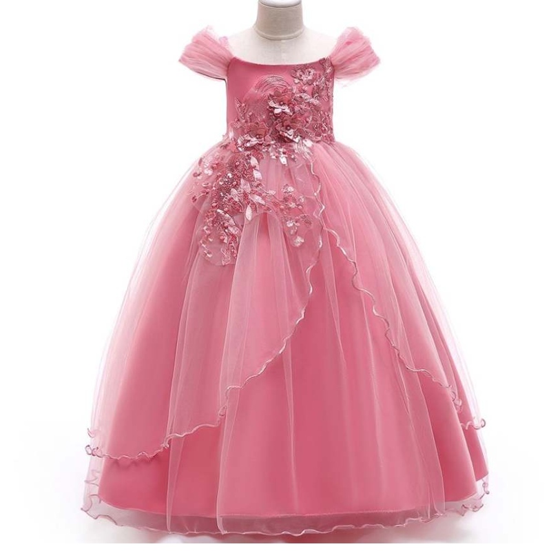 Baige tukkumyynti Kids Wedding Evening Ball -puvu