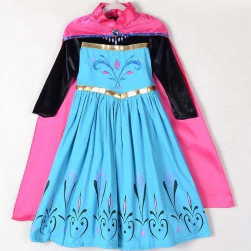 Elsa Fairy Tale Halloween -mekot cosplay -lahjapukut Anna Elsa Party Performance Asu bxzzpf