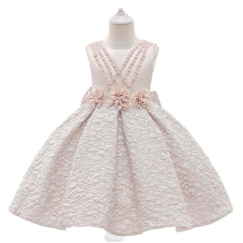 Baige New Girls \\ 'Häämekot pienet lapset Catwalk Princess Dress Syntymäpäiväjuhlia pallo puku L5252