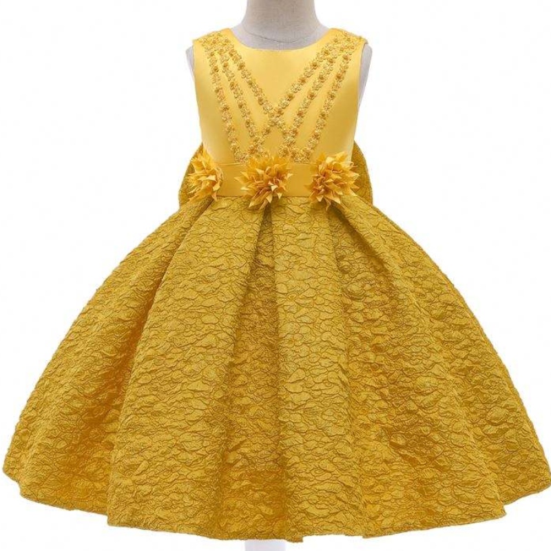 Baige New Girls \\ 'Häämekot pienet lapset Catwalk Princess Dress Syntymäpäiväjuhlia pallo puku L5252