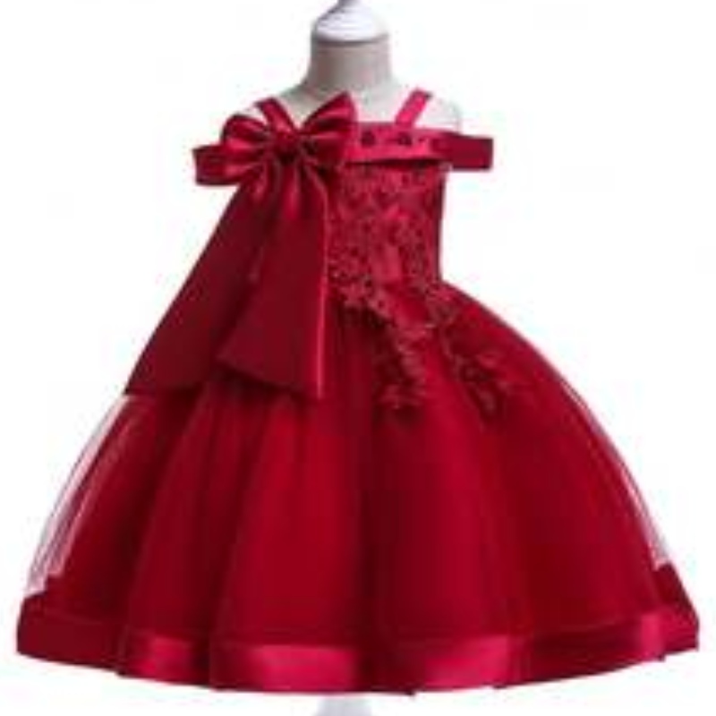 Baige Kids Häämekot Kuvat Vauvakukka -mekko Lapset Frock Design L5081