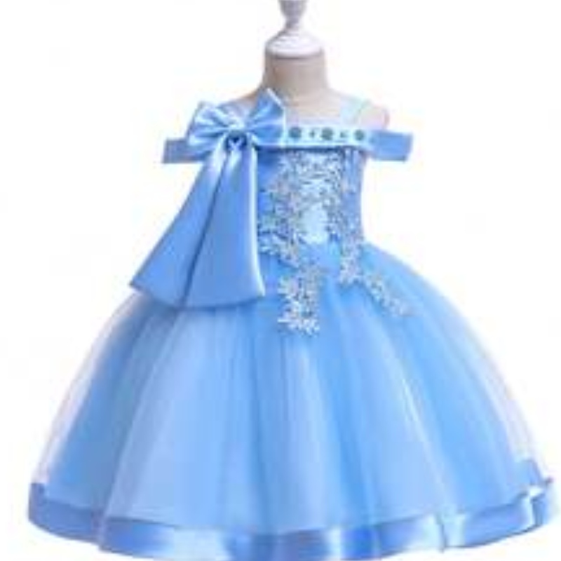 Baige Kids Häämekot Kuvat Vauvakukka -mekko Lapset Frock Design L5081