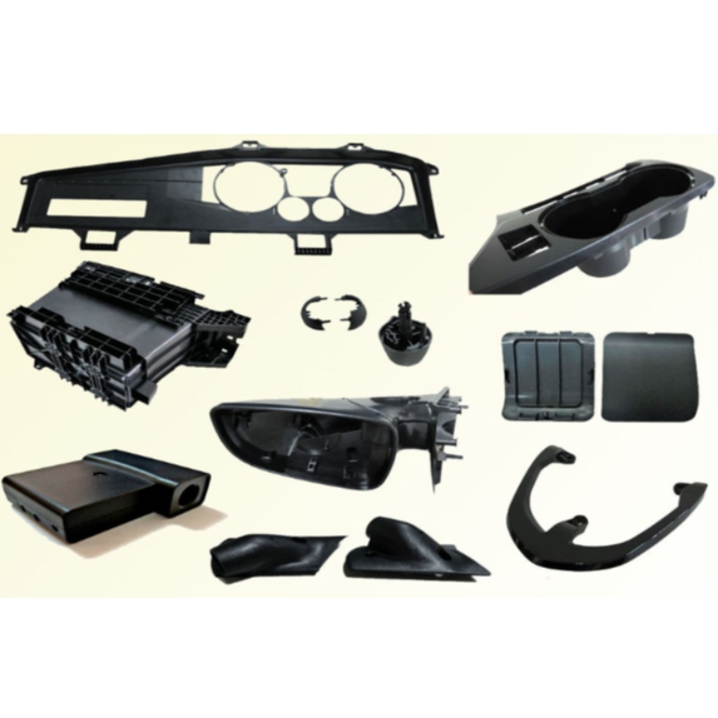 Muovinen injektioosat-auto