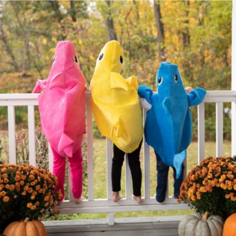 Taapero perheen hain puku cosplay halloween -puku lapsille eläinten puku lapsille karnevaalijuhlat pukeutuvat sui