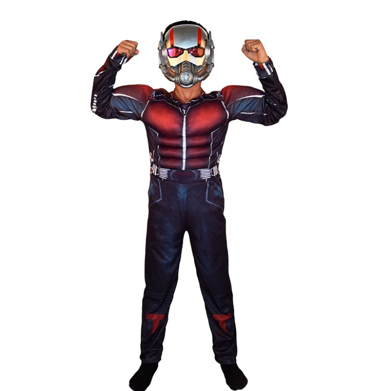 Cosplay -puku lapset pukeutuvat Halloween 3D -tyyliseen bodysuit -pukuihin