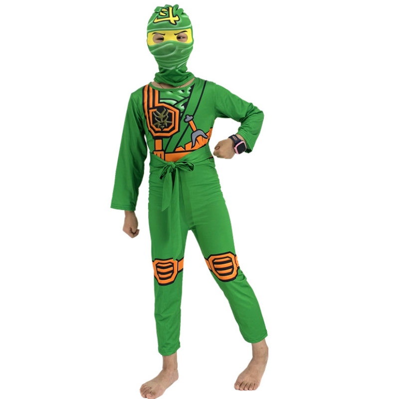 Lapset puku sankari cosplay hypssuit halloween fancy mekkonaamarilla