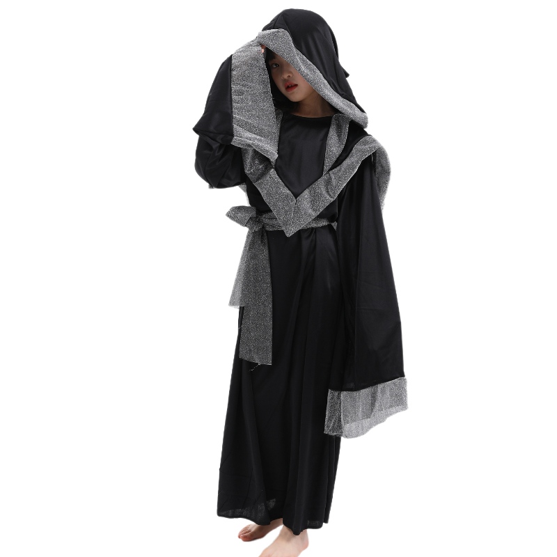 Carnival Witch -pukuvelho Cloak Children'n juhlat pukeutuvat cos -vaatteisiin