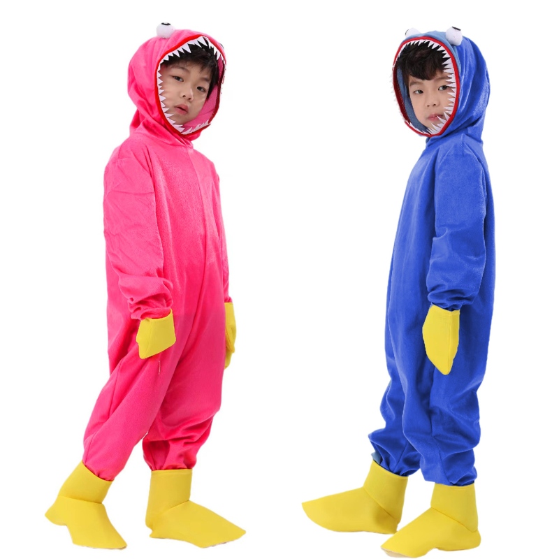 Tukkumypoppi Playtime Game cosplay cousume Monster cosplay sopii muhkeita pukuja lapsille
