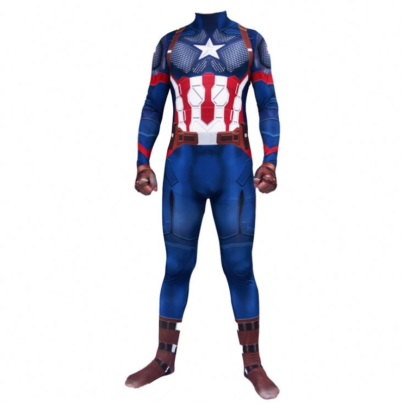 Avenger -talvivartija Halloween Kids&men America TV&Movie Game Cosplay China Factory Supply Sturans the Captain -puku